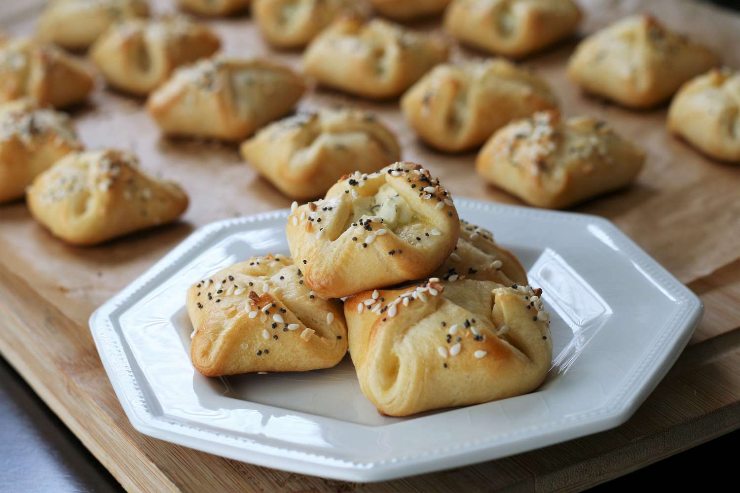 Mọi thứ Bagel Crescent Bites