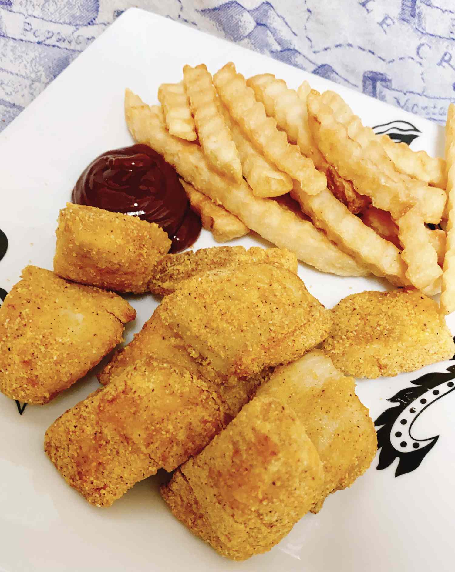 Nuggets cá chiên không khí