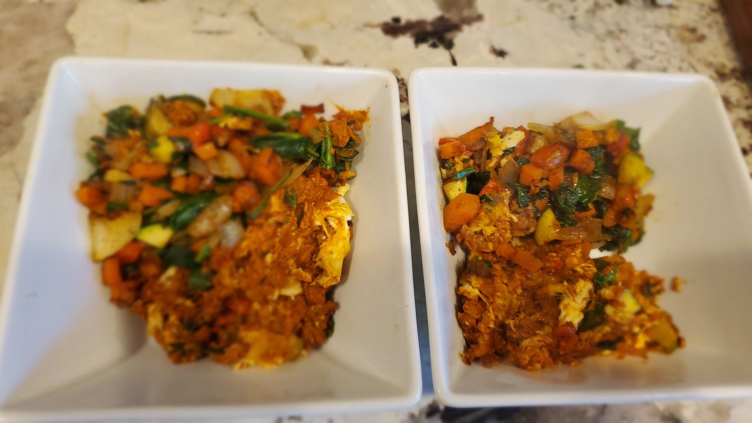 Soyrizo, Egg và Veggie Hash