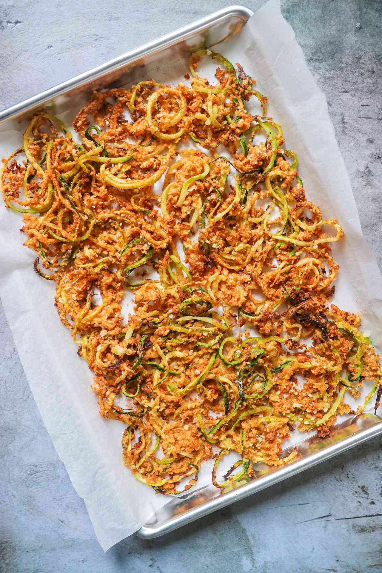 Khoai tây chiên nướng thịt zucchini