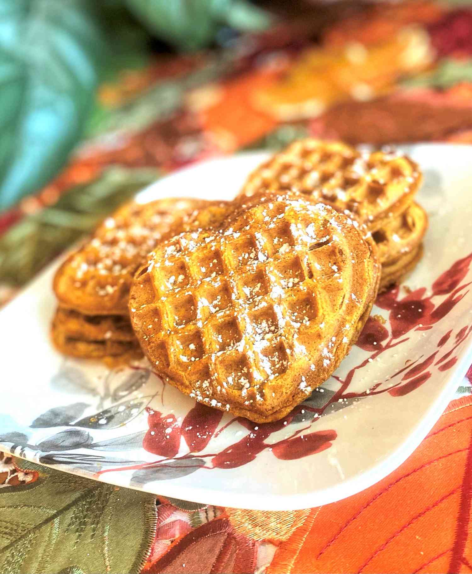 Bánh quế Pumpkin thuần chay