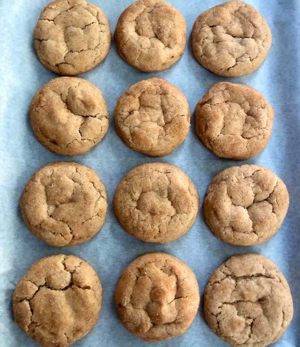 Bơ nâu Snickerdoodles với sô cô la trắng