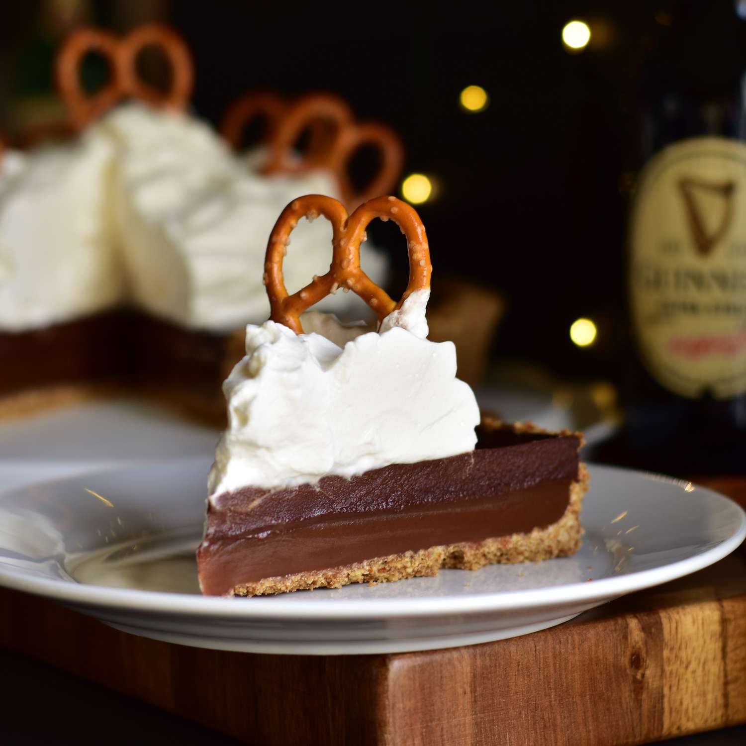 Guinness, sô cô la và bánh tart caramel