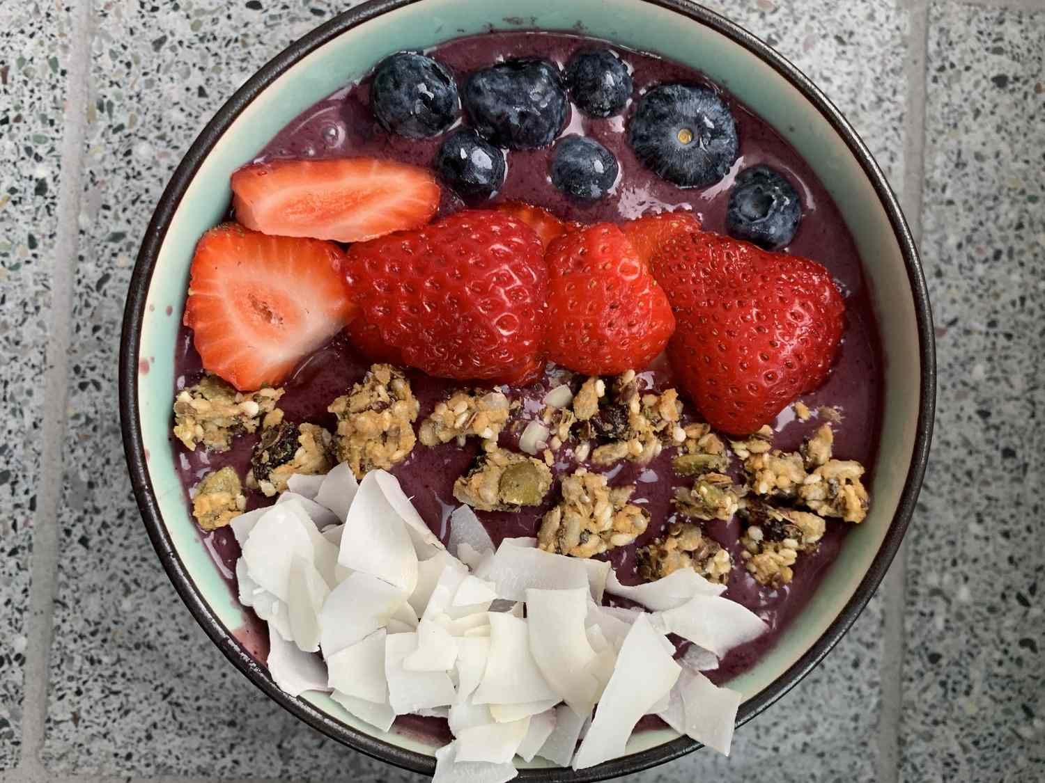 Bát sinh tố acai dễ dàng