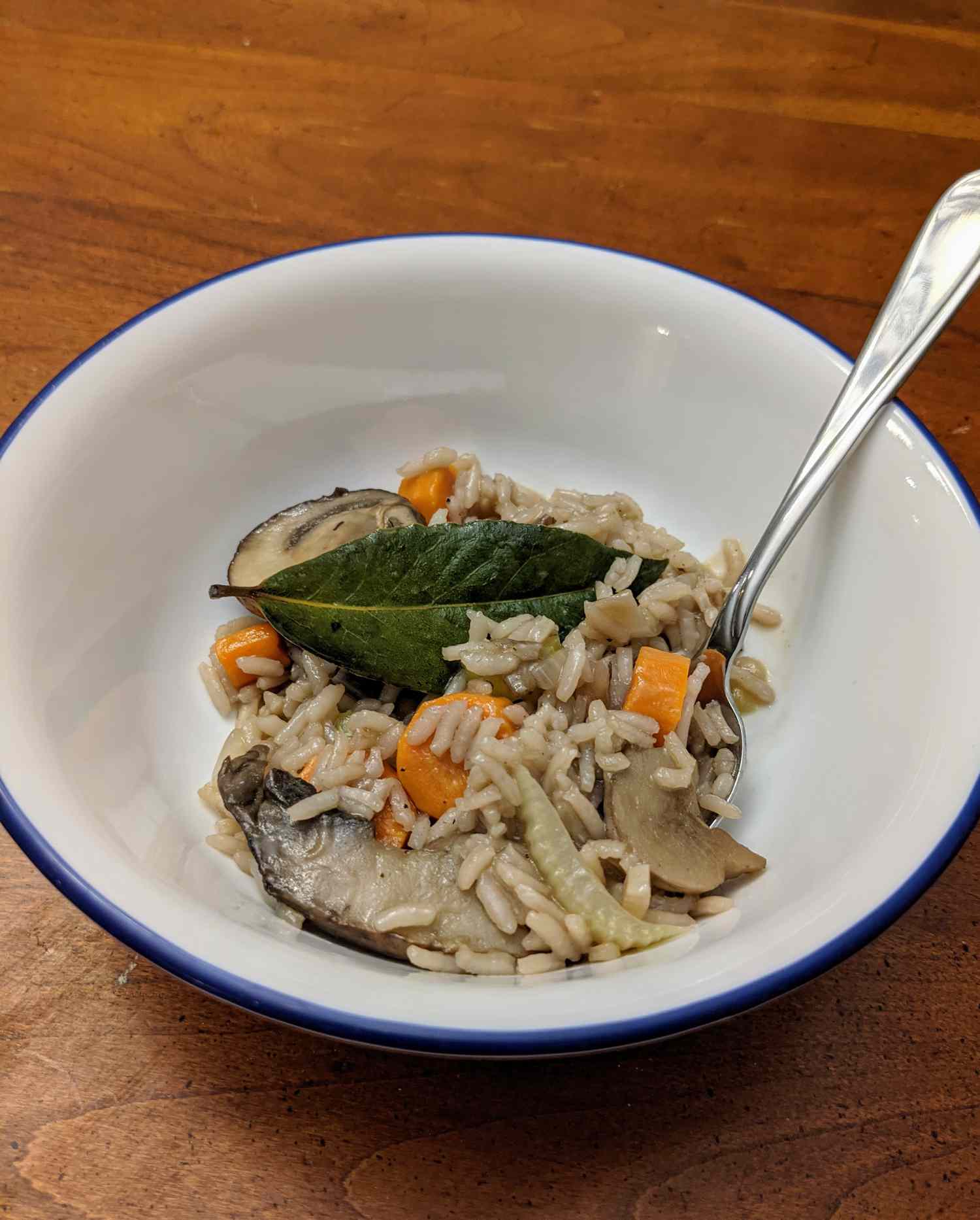 Nấm Portobello và Rice Stew