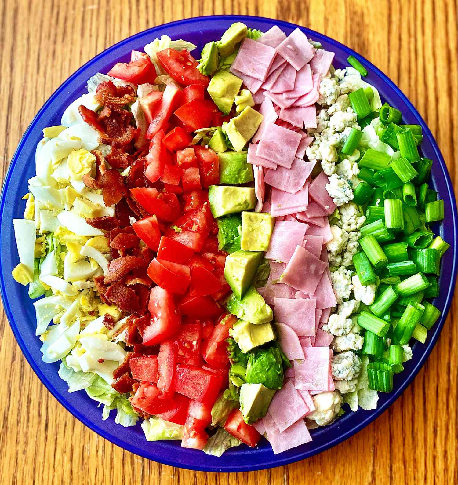 Salad Cobb với giăm bông