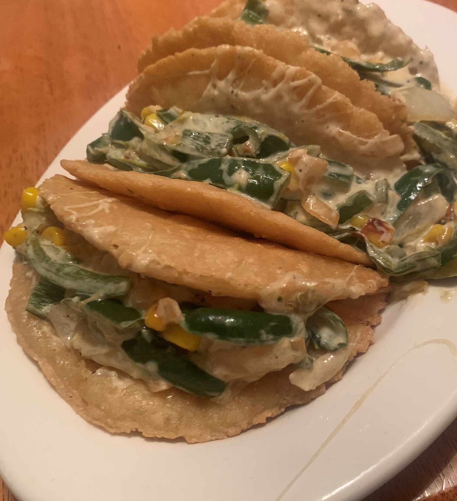 Rajas con queso