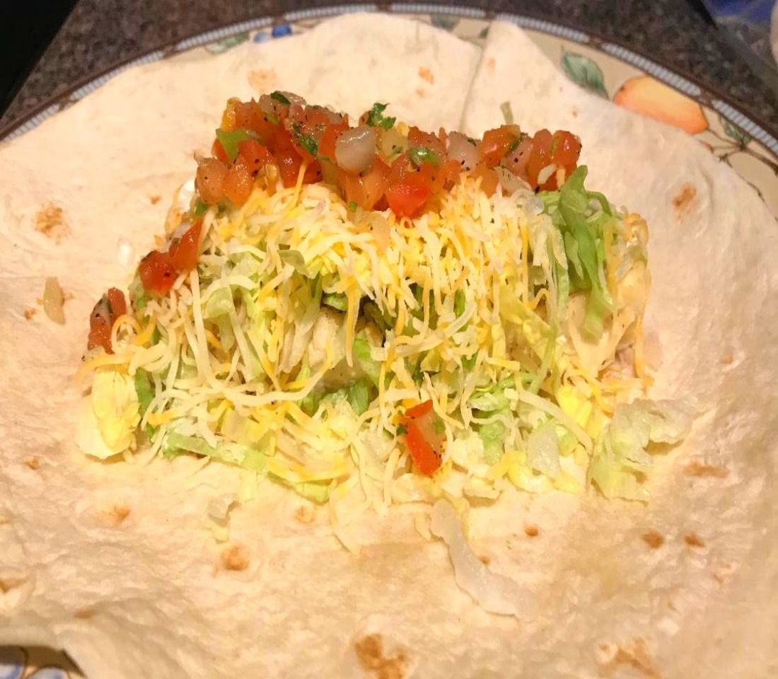 Mikes nướng cá haddock tacos