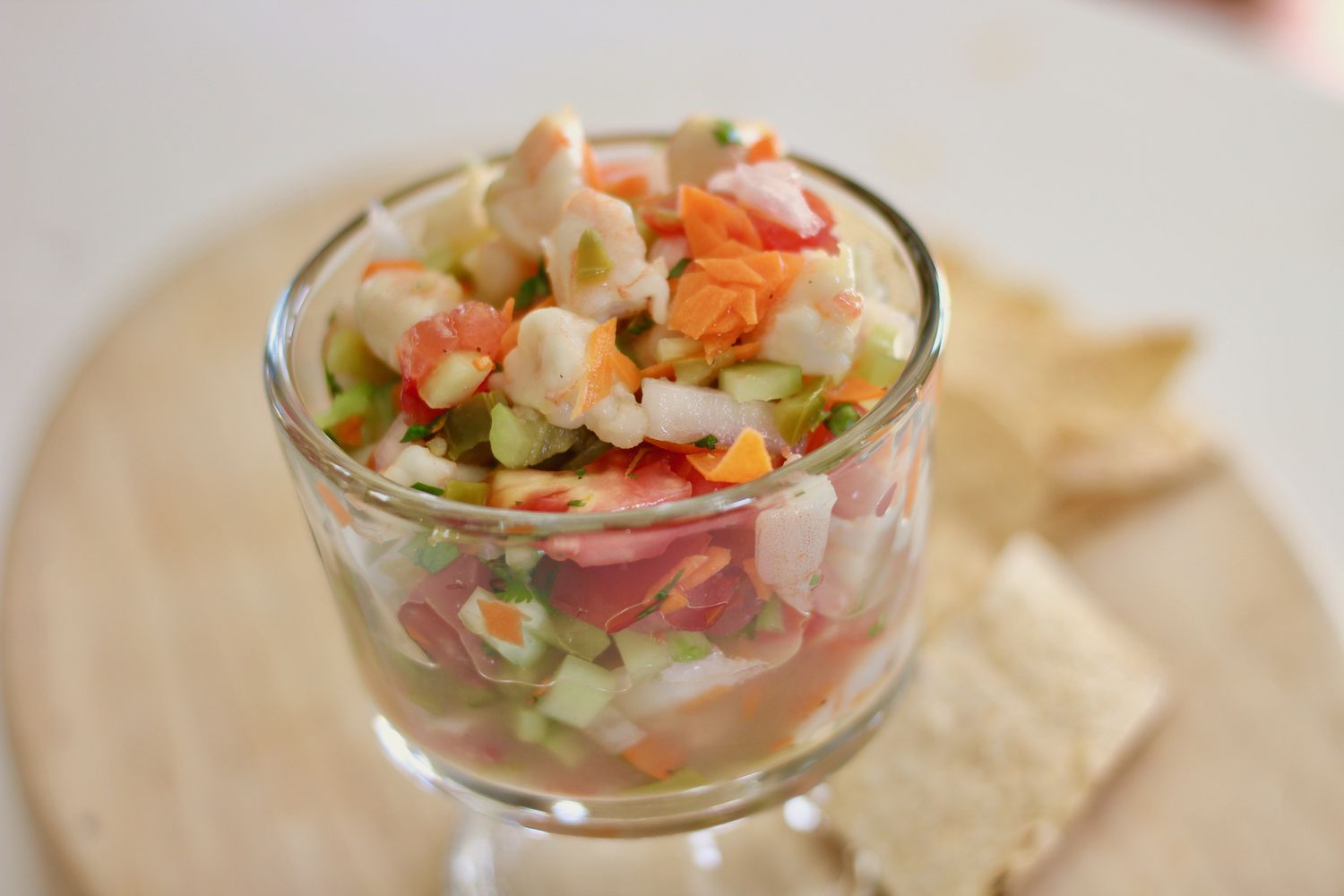 Tôm Ceviche Baja Phong cách