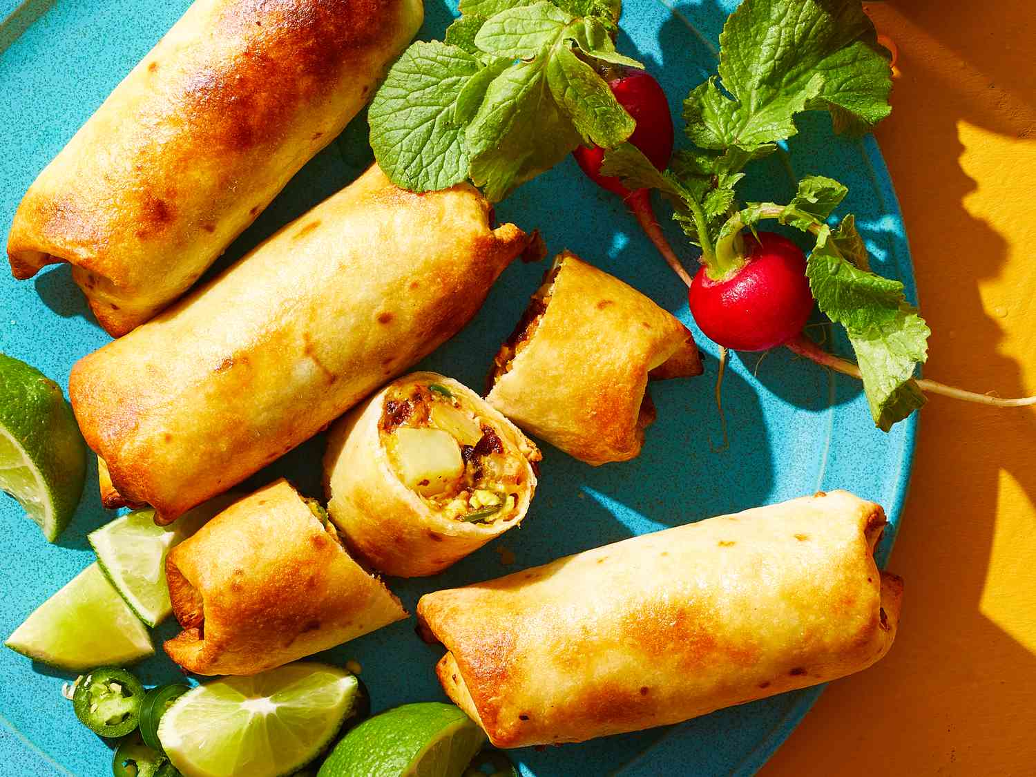 Air Fryer mini Breakfast Burritos