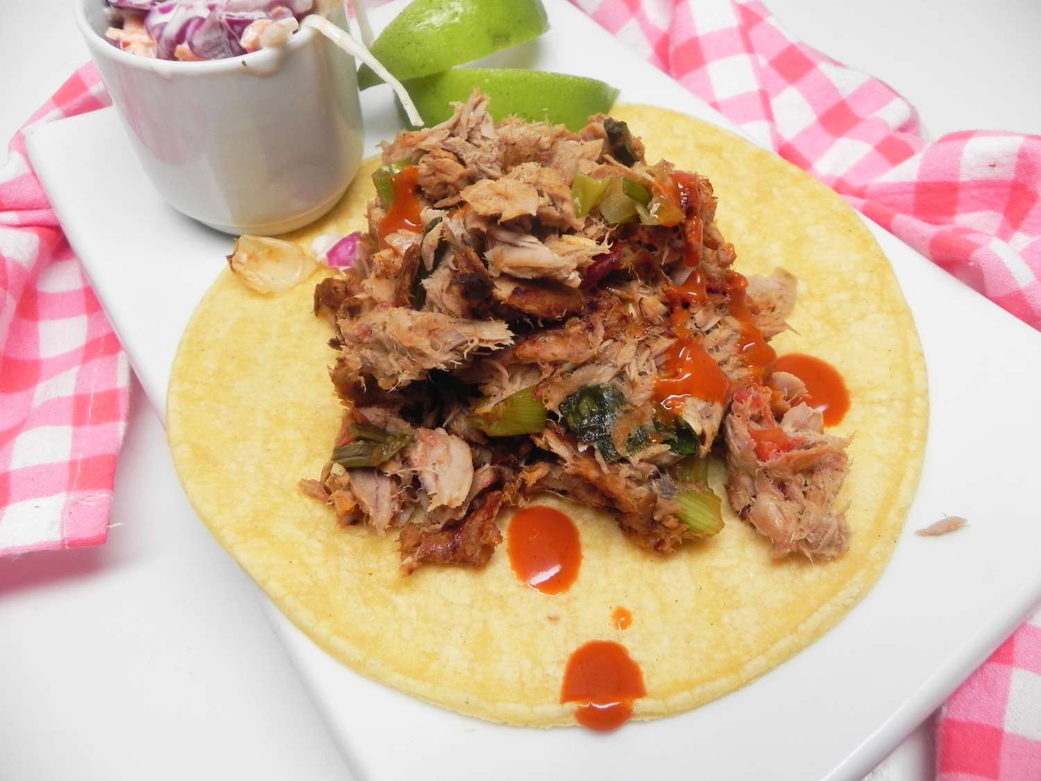 Tacos cá cá ngừ đơn giản