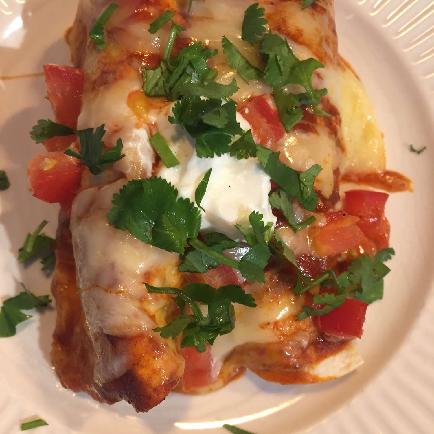 Enchiladas khoai lang