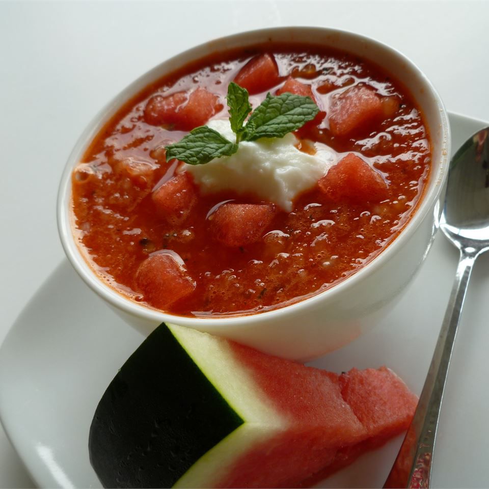 Julias Watermelon Gazpacho