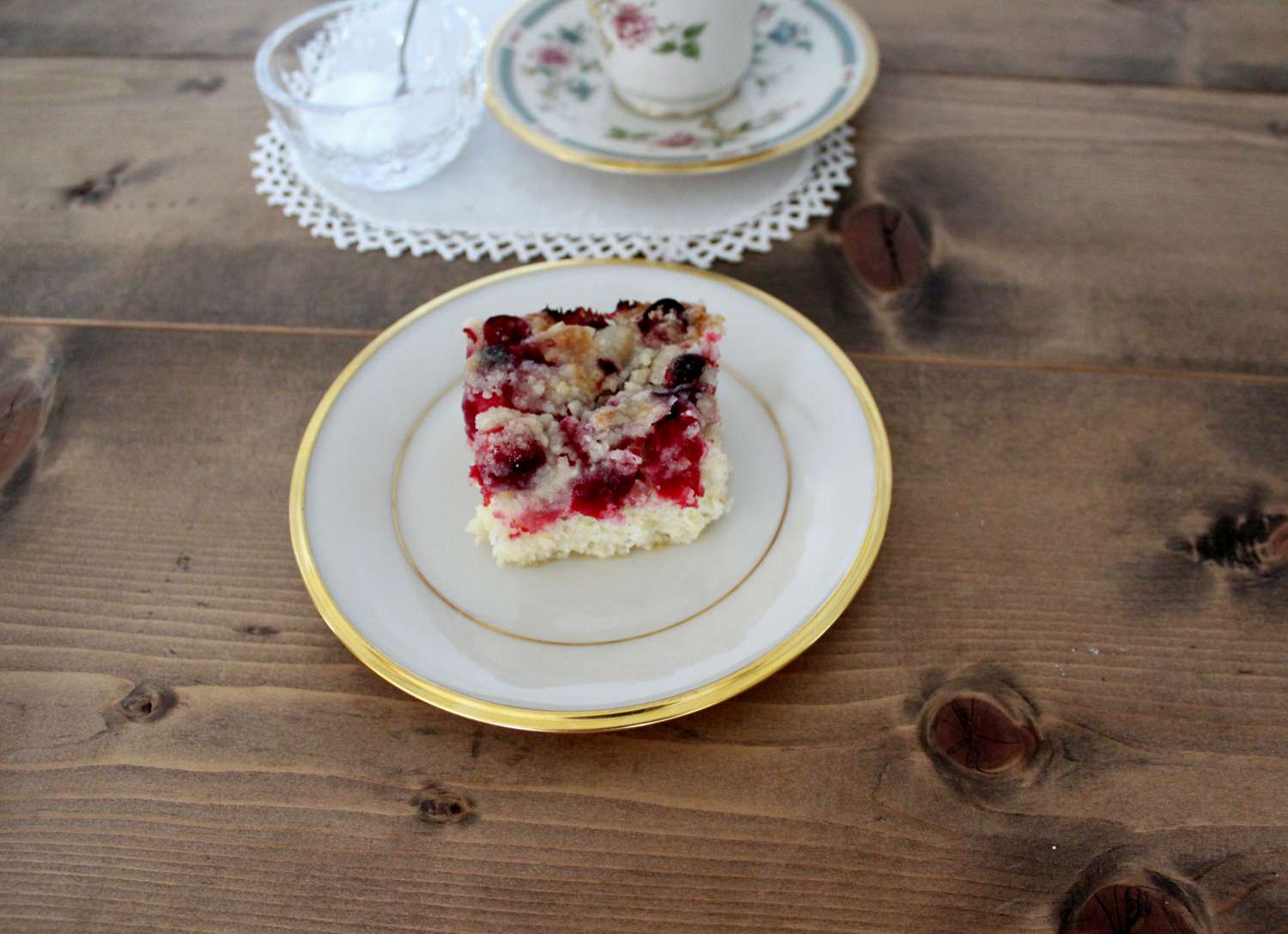 Nanas Cranberry Kuchen