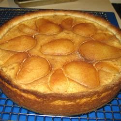 Pear Tart với lớp vỏ ngắn