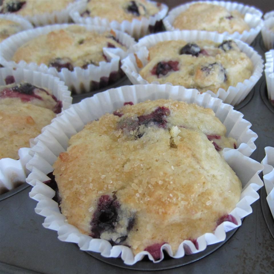 Ricotta-Blueberry Buffins