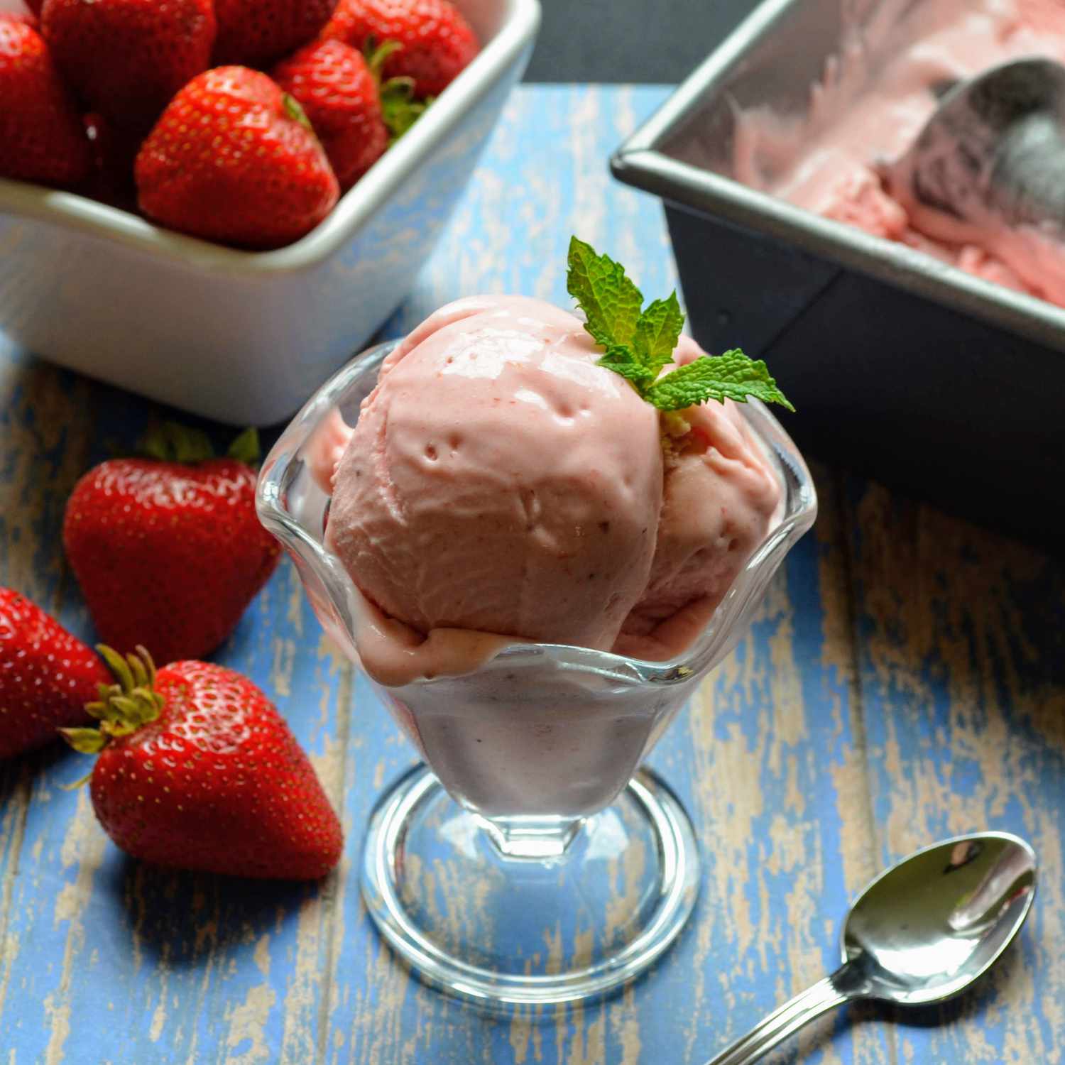 Gelato Strawberry-Mascarpone