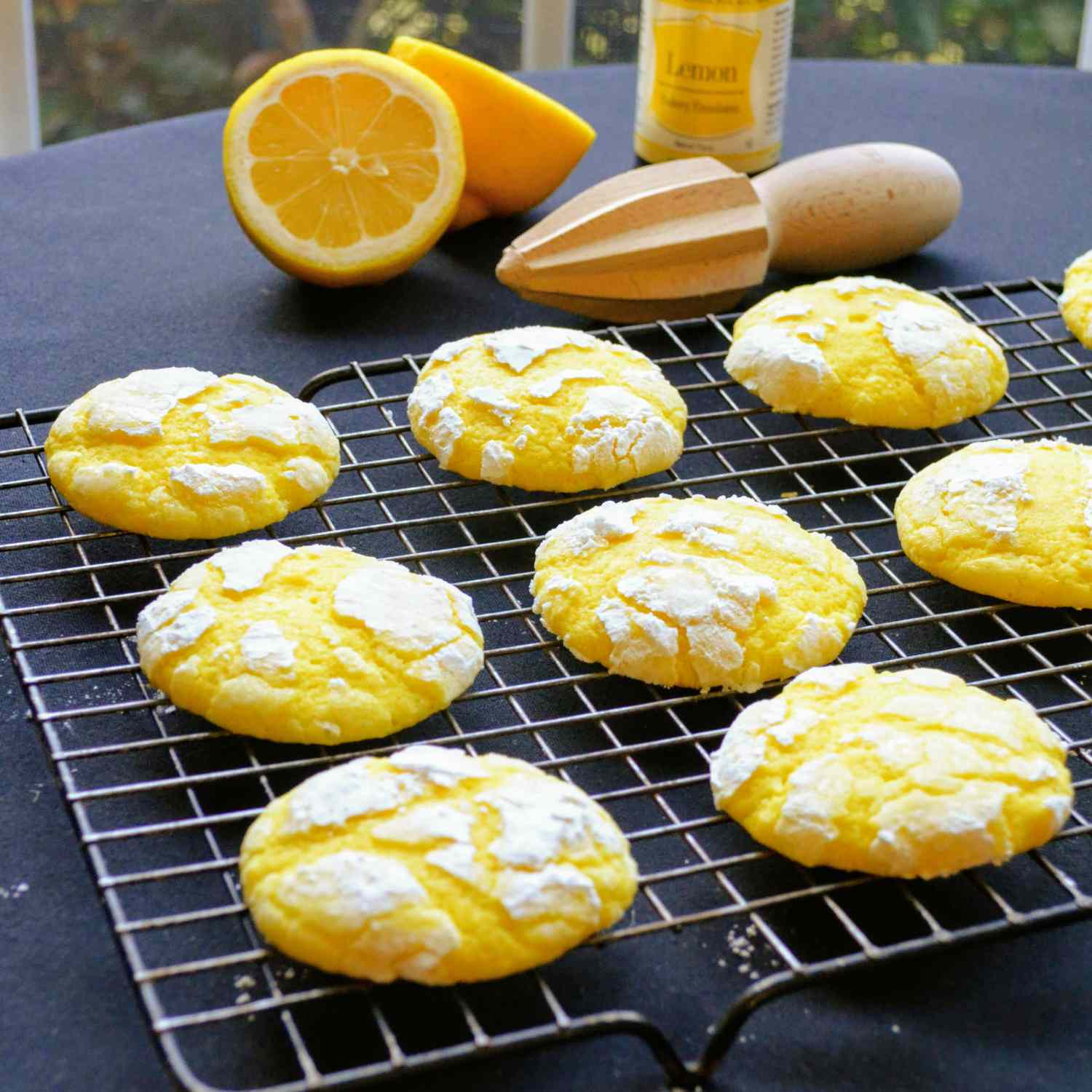 Bánh quy Lemon Crinkle