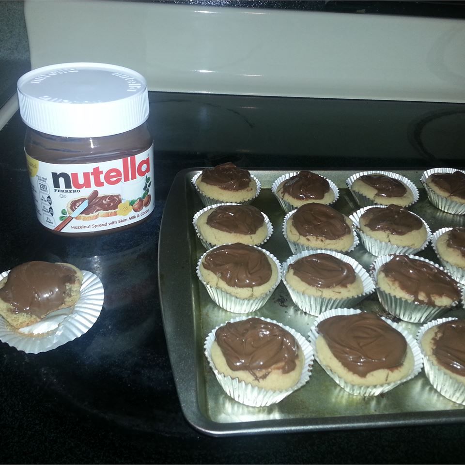 Cốc cookie mini nutella