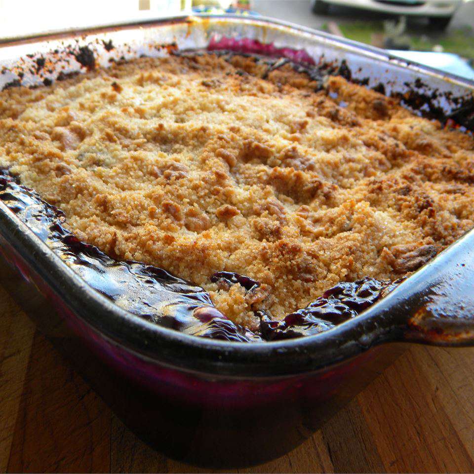 Peach và Blueberry Cobbler