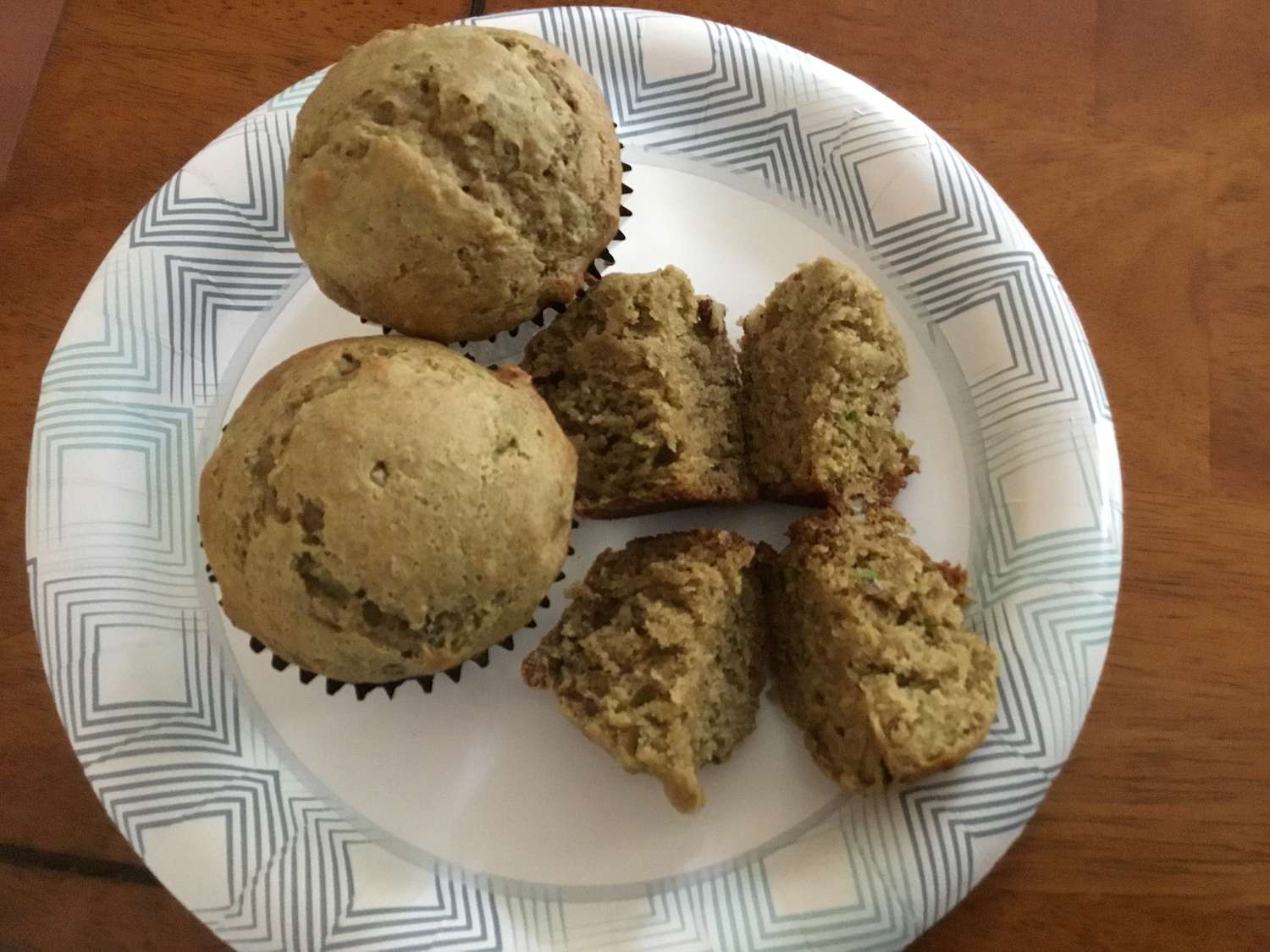 Avocado-Banana-Wilnut Buffins