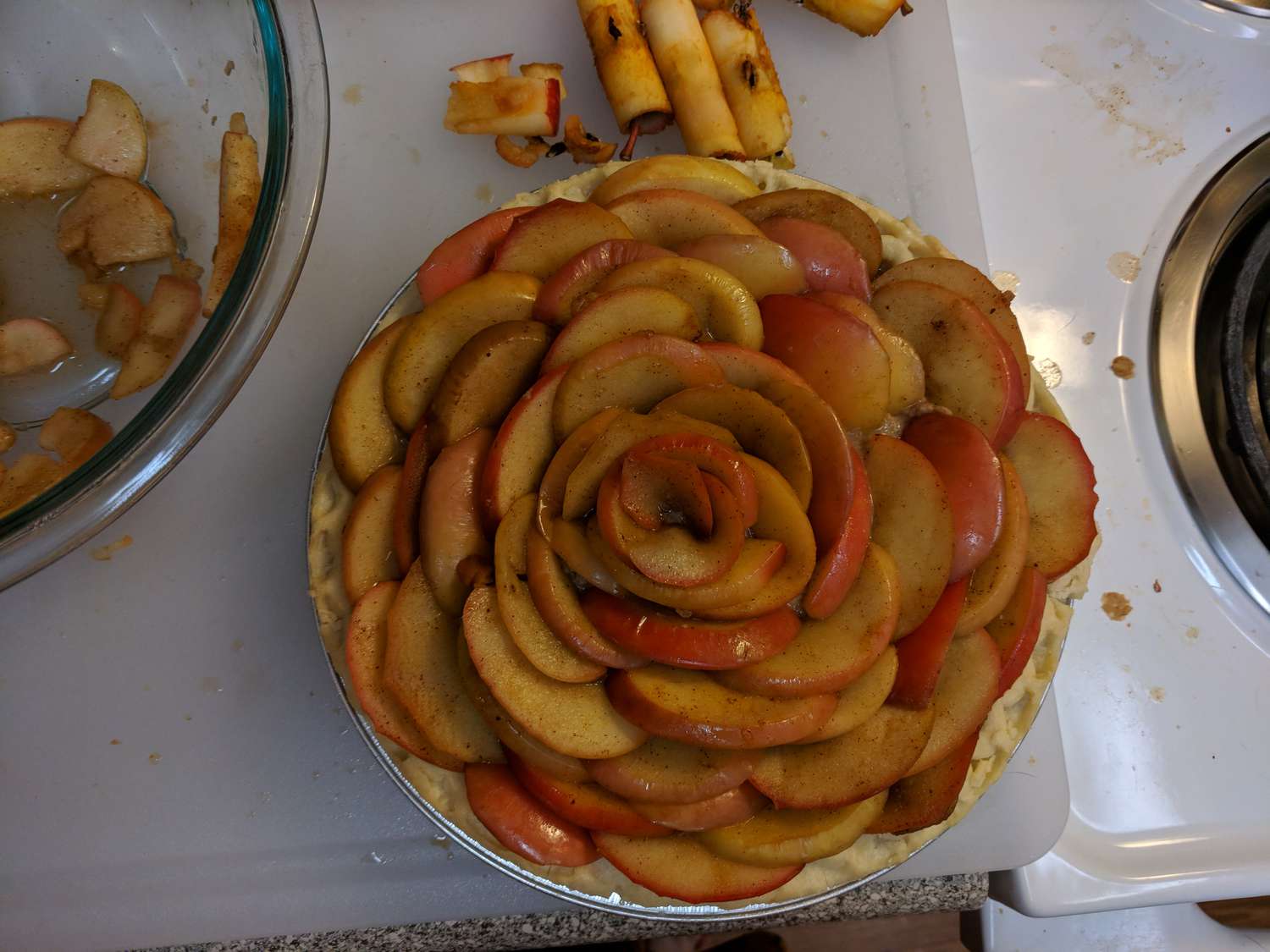 Apple Rose Tart