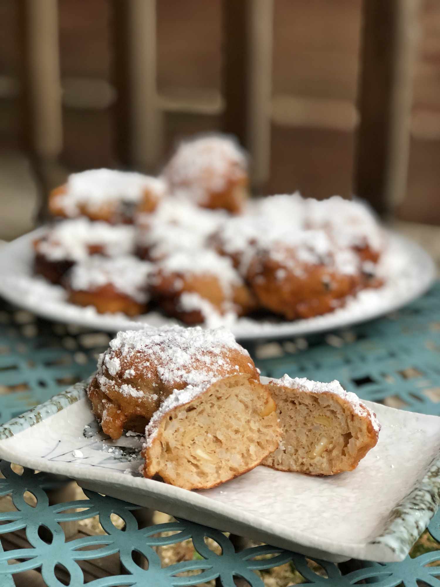 Calas (creole gạo beignets)