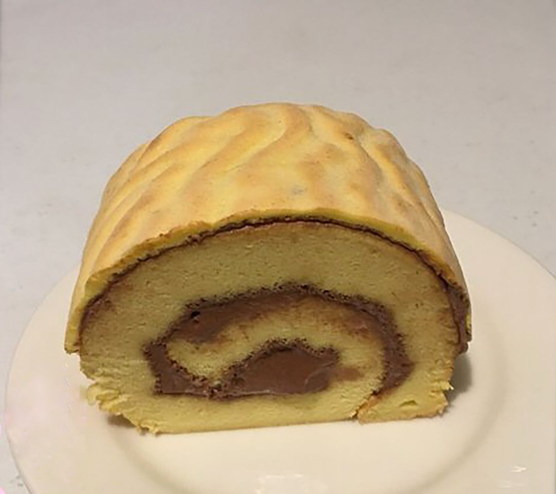 Tiger Skin Chiffon Cake Roll