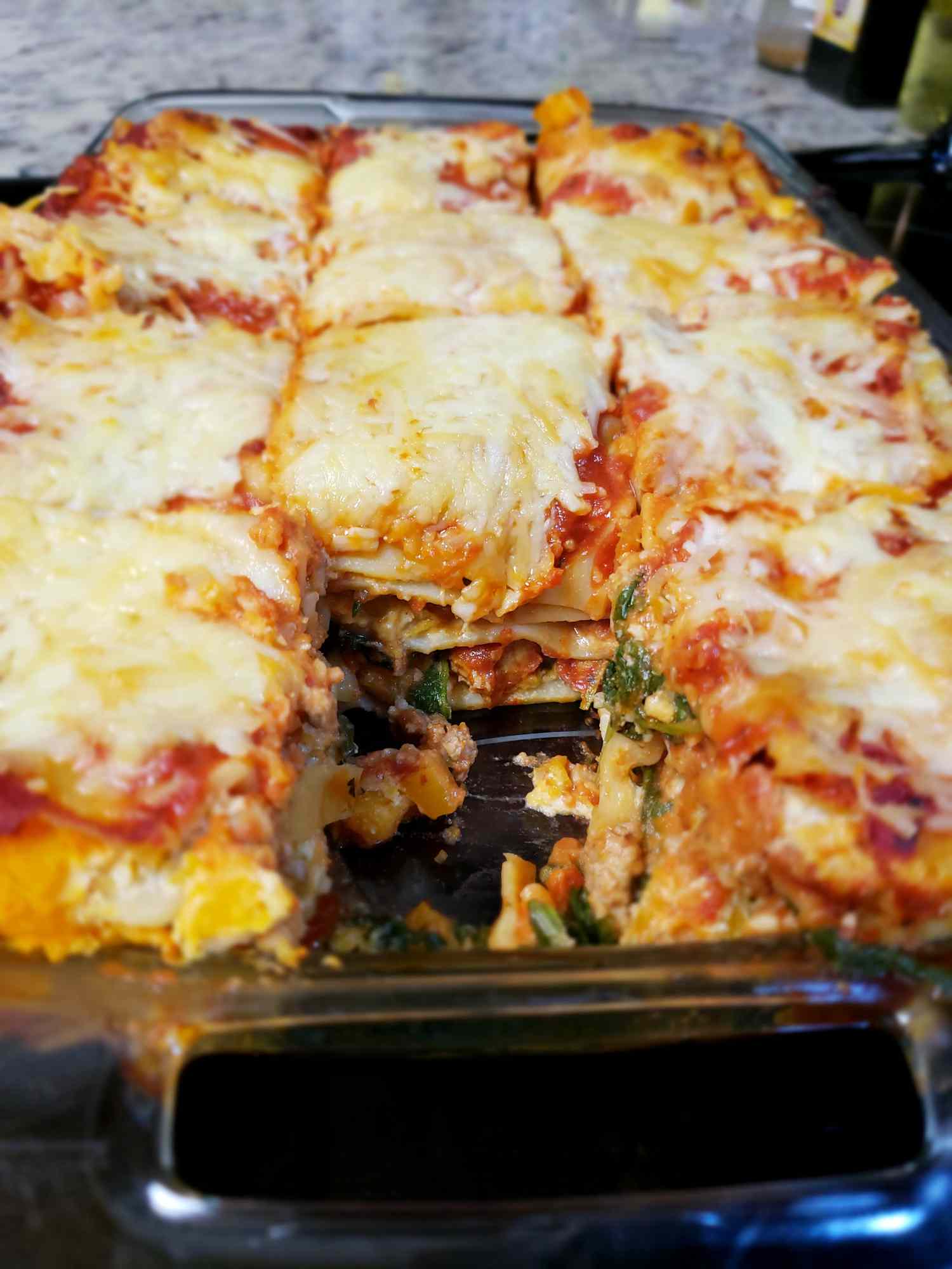 Biddys Butternut Squash và Thổ Nhĩ Kỳ Lasagna