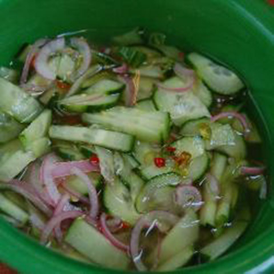 Ajad (Salad dưa chuột Thái đích thực)