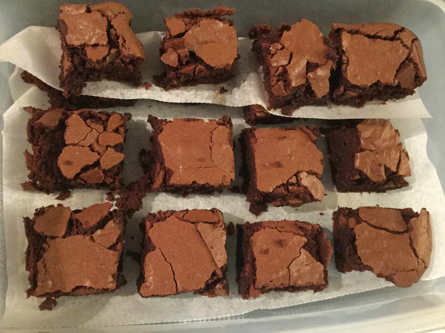 Brownies teff không gluten fudgy