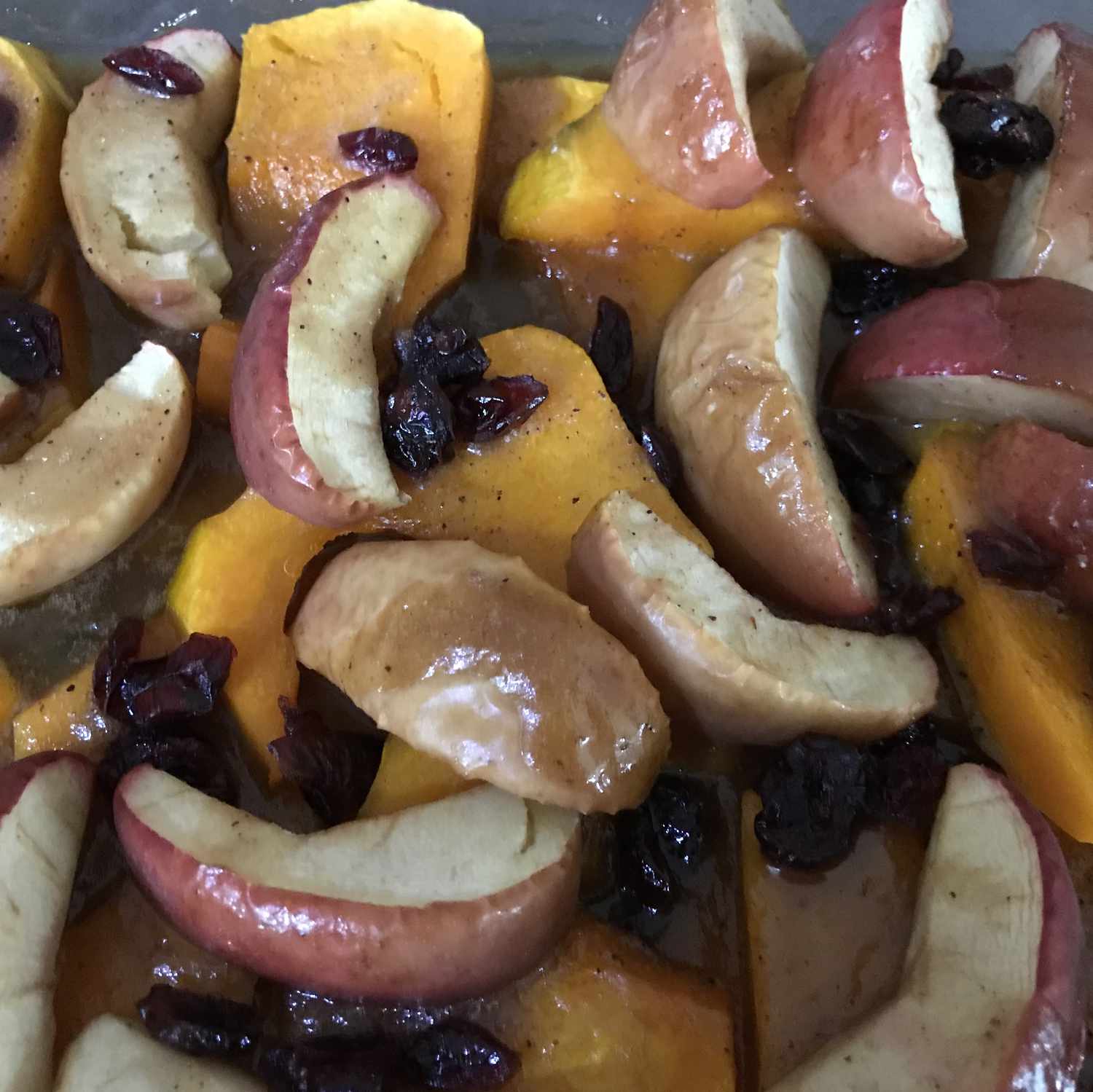 Squash và Apple Casserole