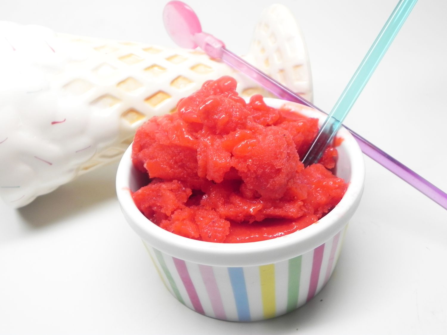 Sherbet Strawberry khỏe mạnh và ngon