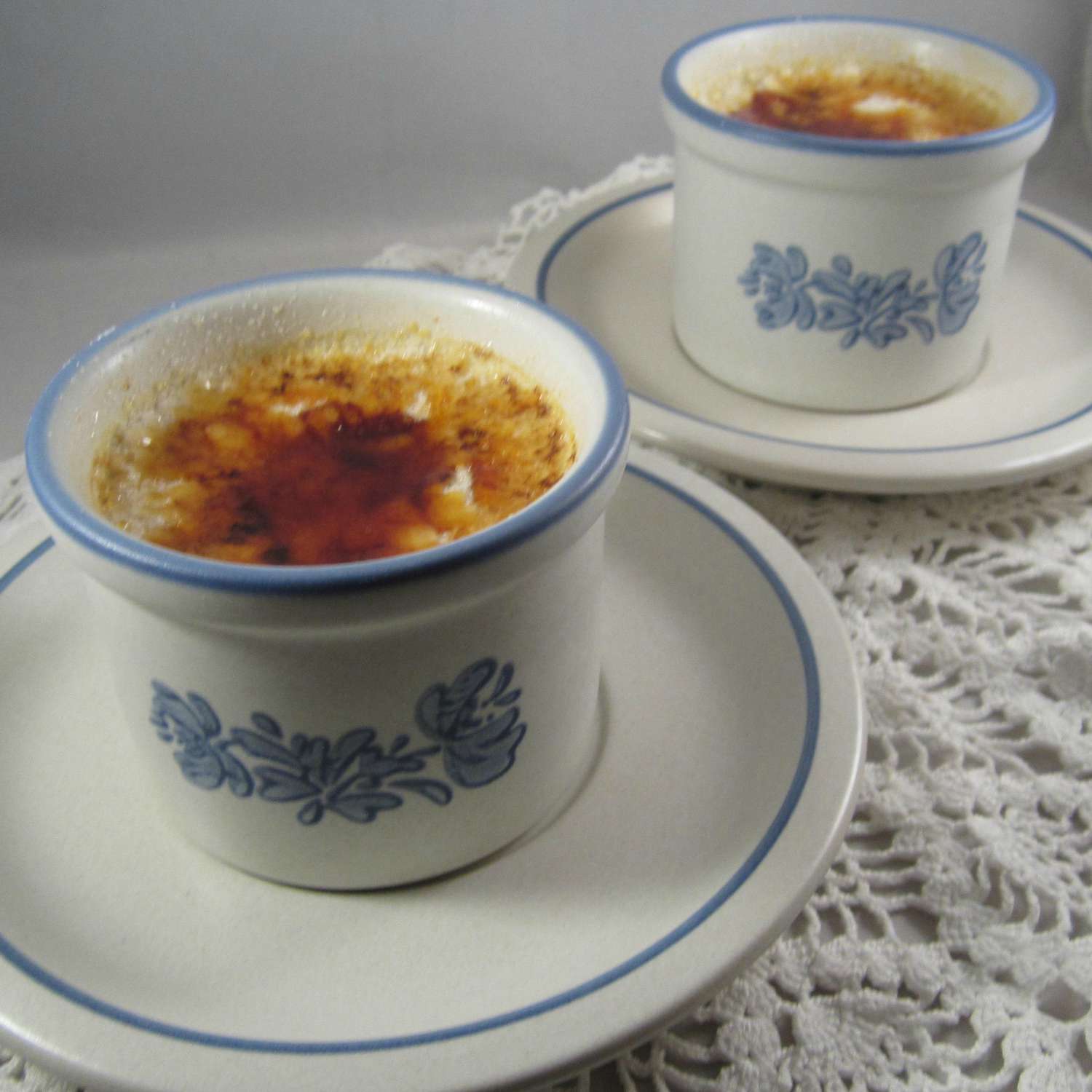 Annies White Chocolate-Kahlua Creme Brulee