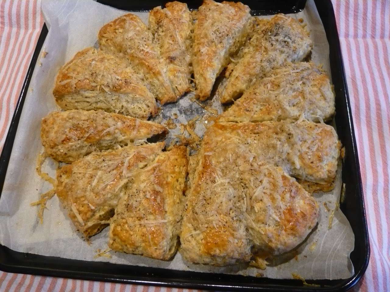 Savory Lemon Dill Parmesan Scones