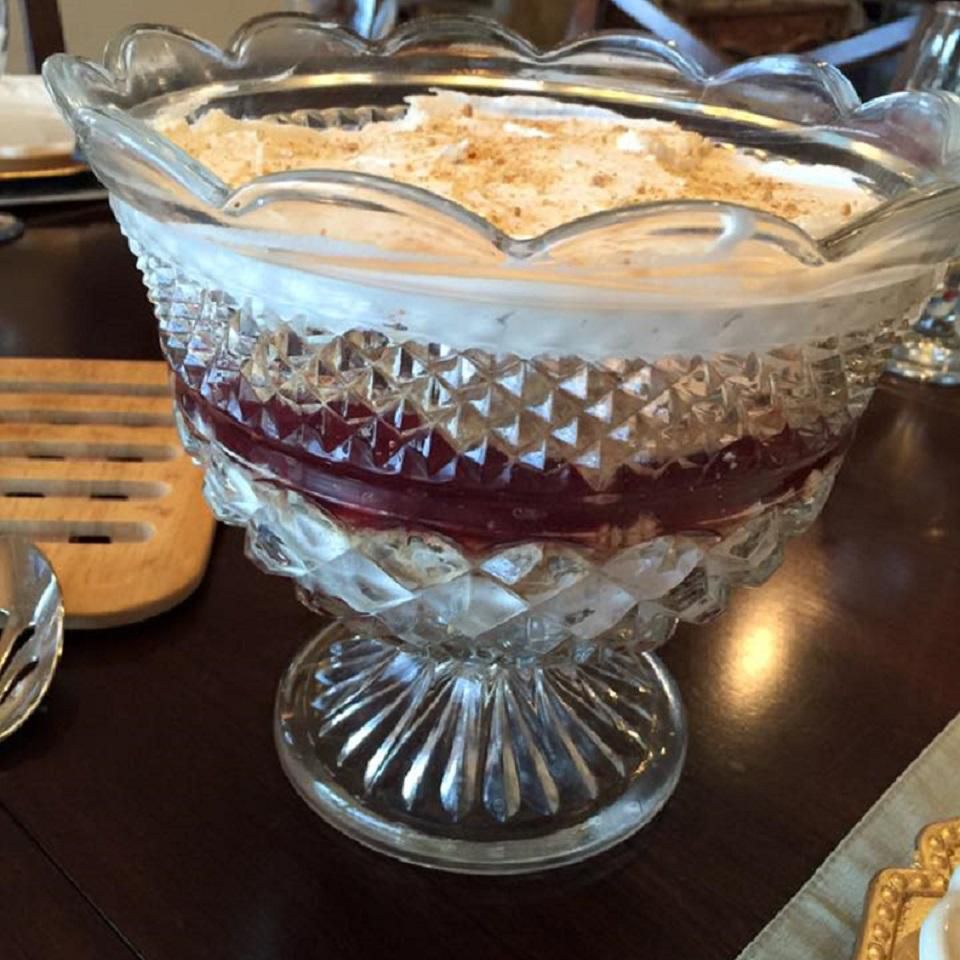 Cranberry parfait