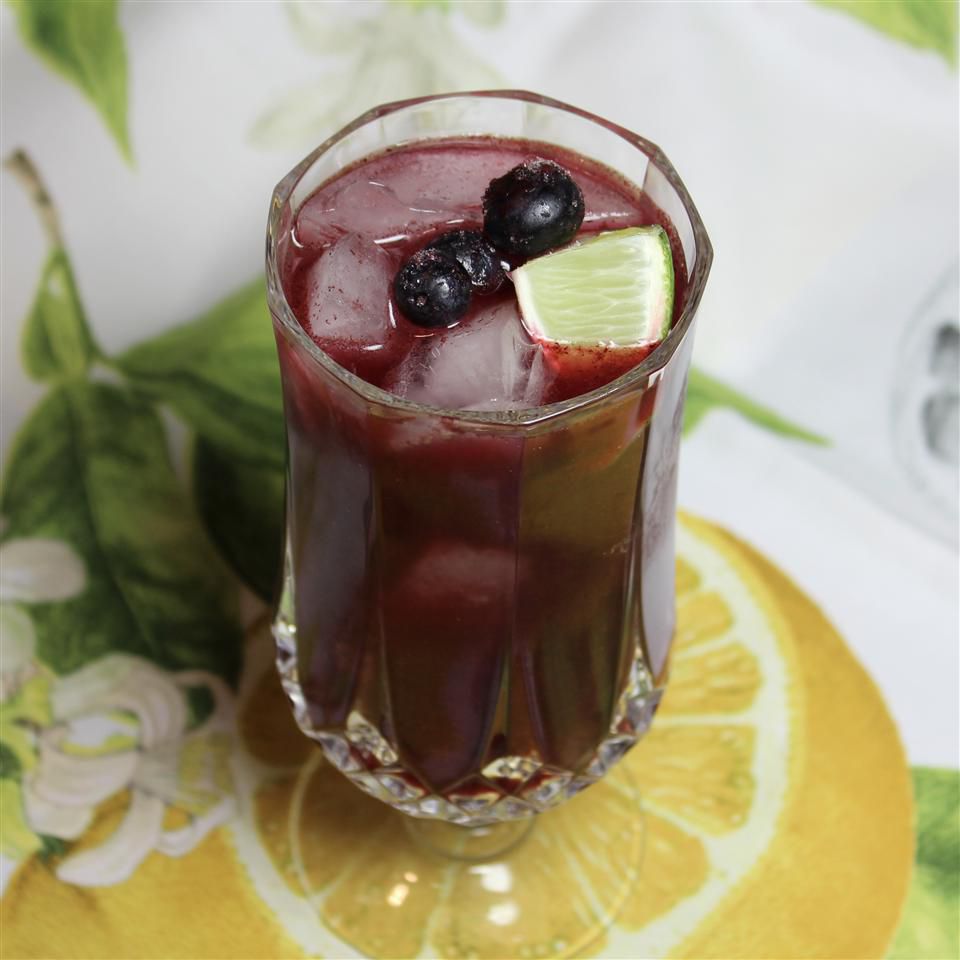 Blueberry limeade