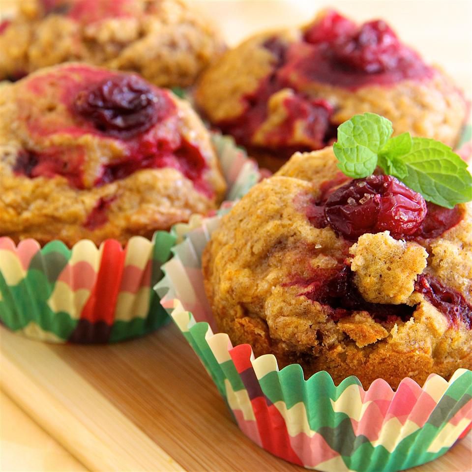 Butternut Squash và Cranberry Buffins