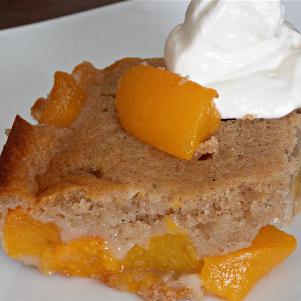 Mason Jar Peach Cobbler