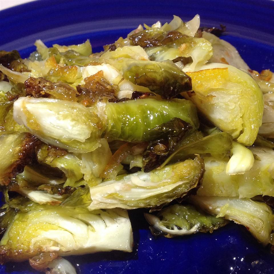 Brussels Sprouts và Apricot Xào