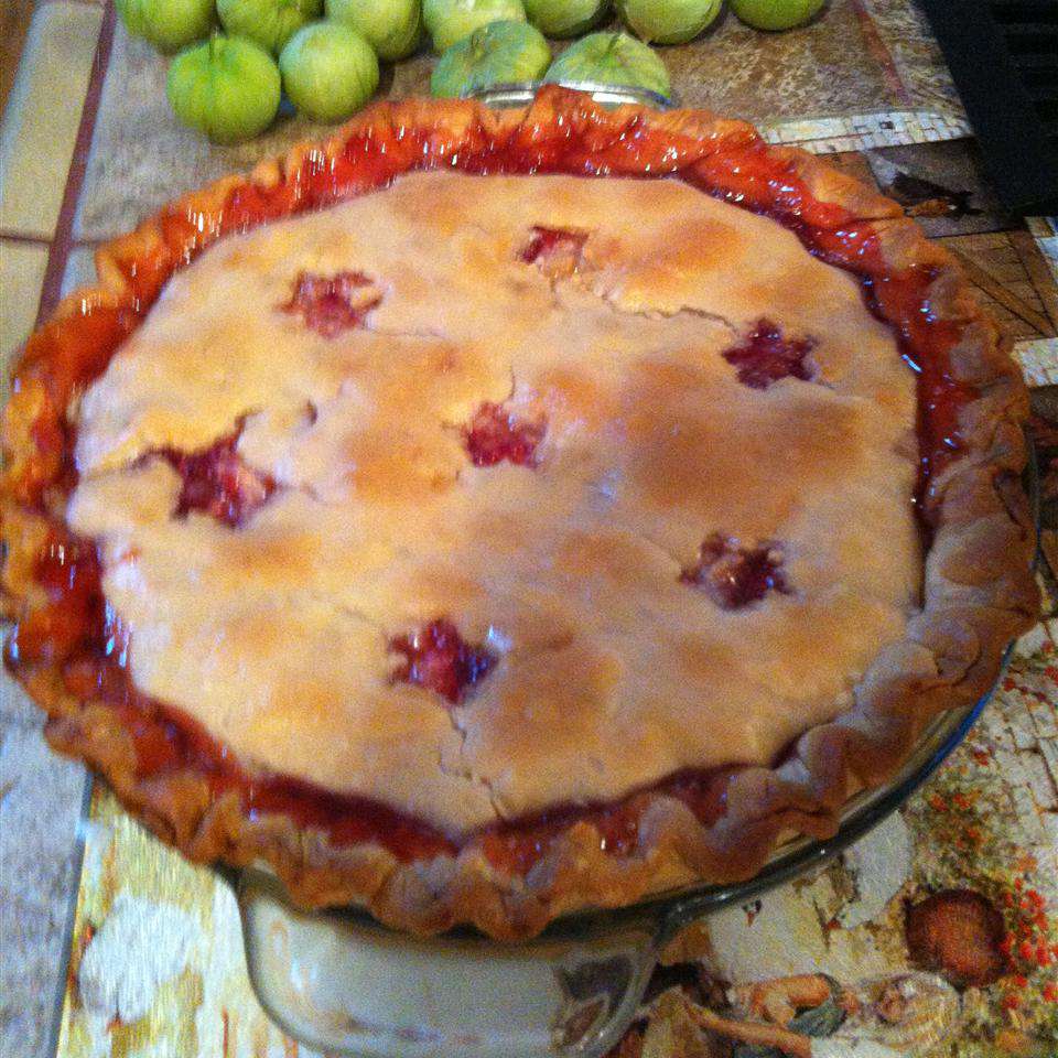 Lisas Tomatillo và Strawberry Pie