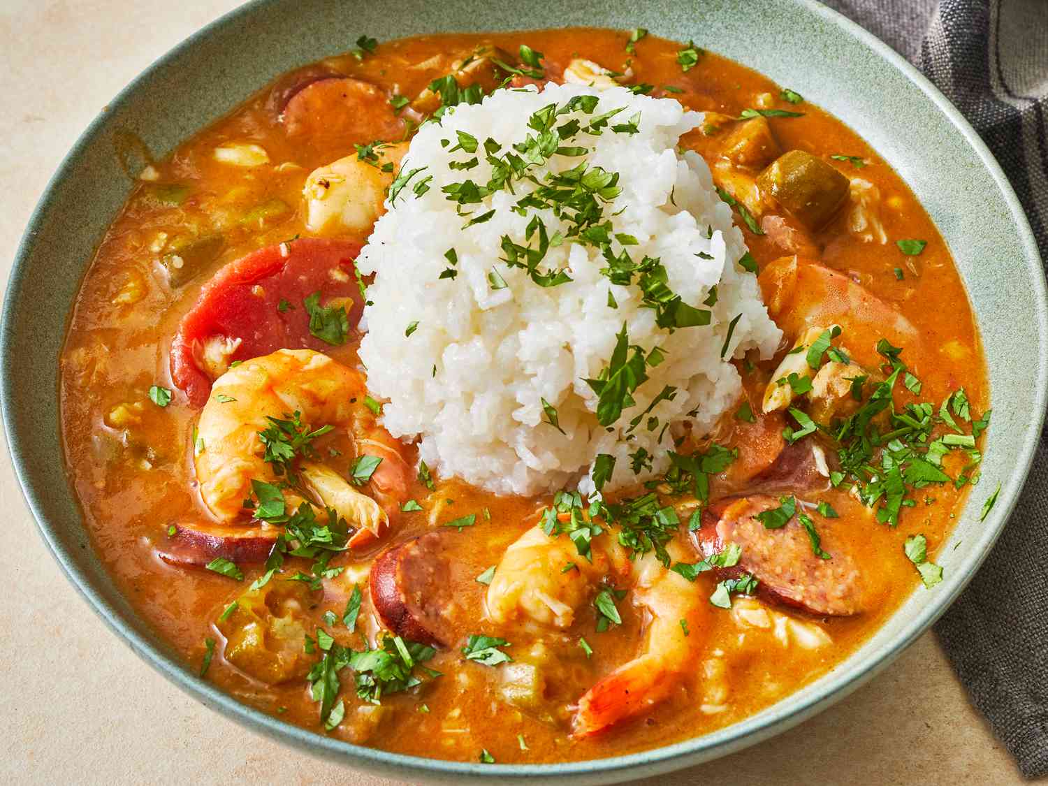 New Orleans creole Gumbo tốt