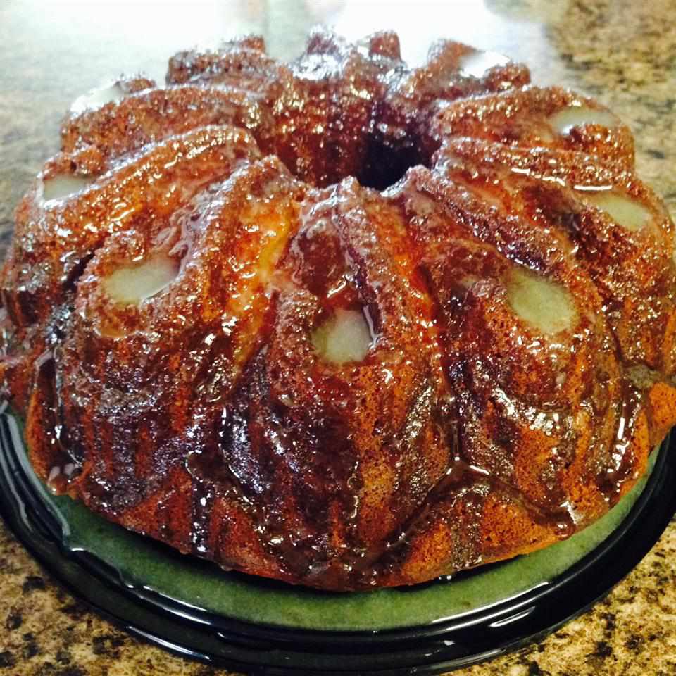 Bánh Bundt chanh vụn với men