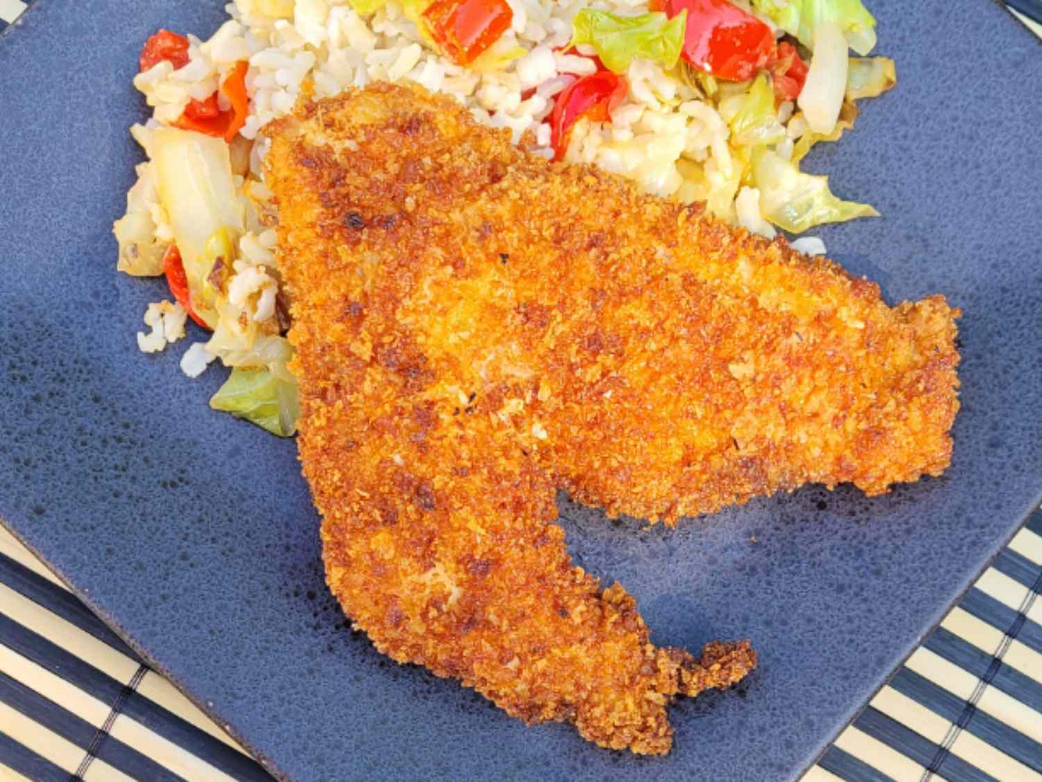 Ức gà panko giòn