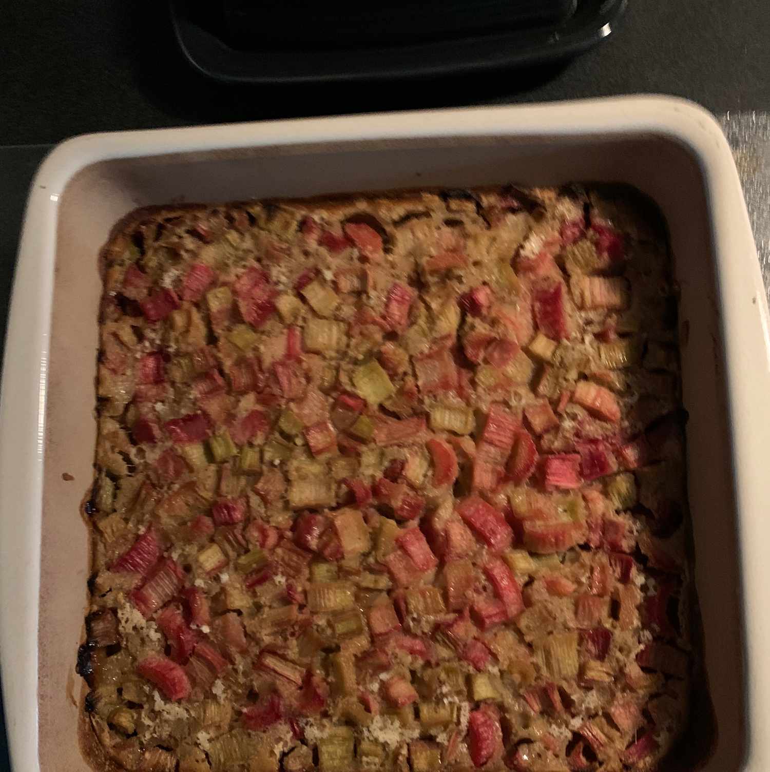 Bà Bevs tráng miệng đại hoàng (Rhubarb Crisp)