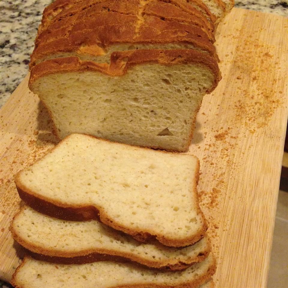 Bánh mì trắng không có gluten tuyệt vời