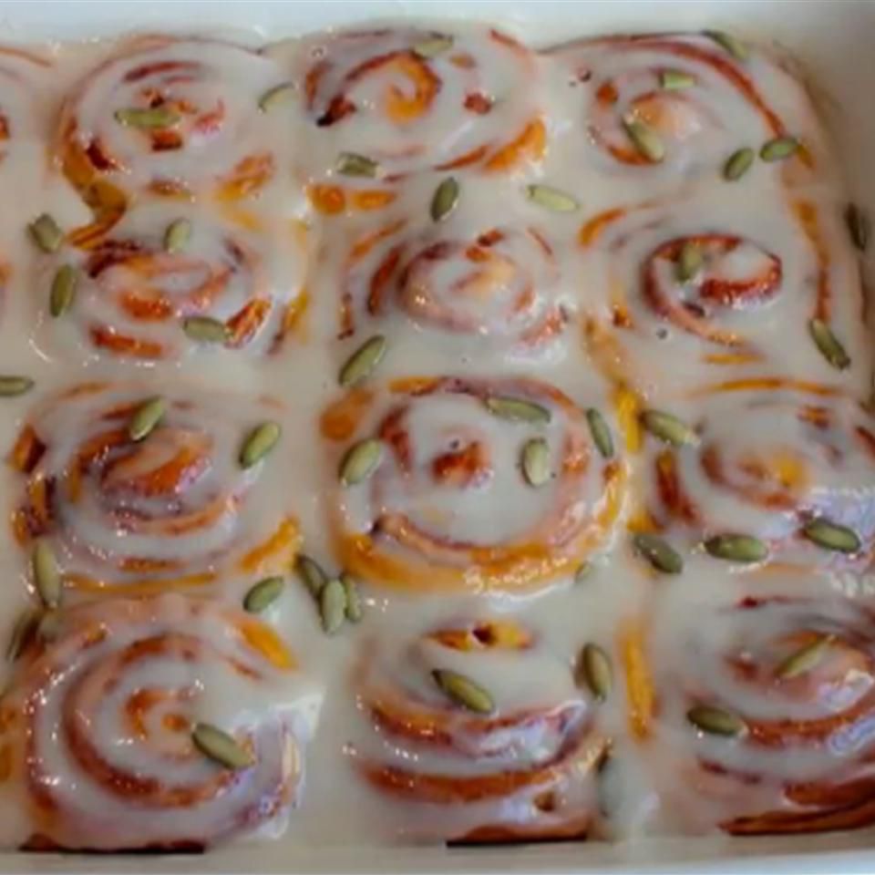 Đầu bếp Johns Pumpkin Cinnamon Rolls