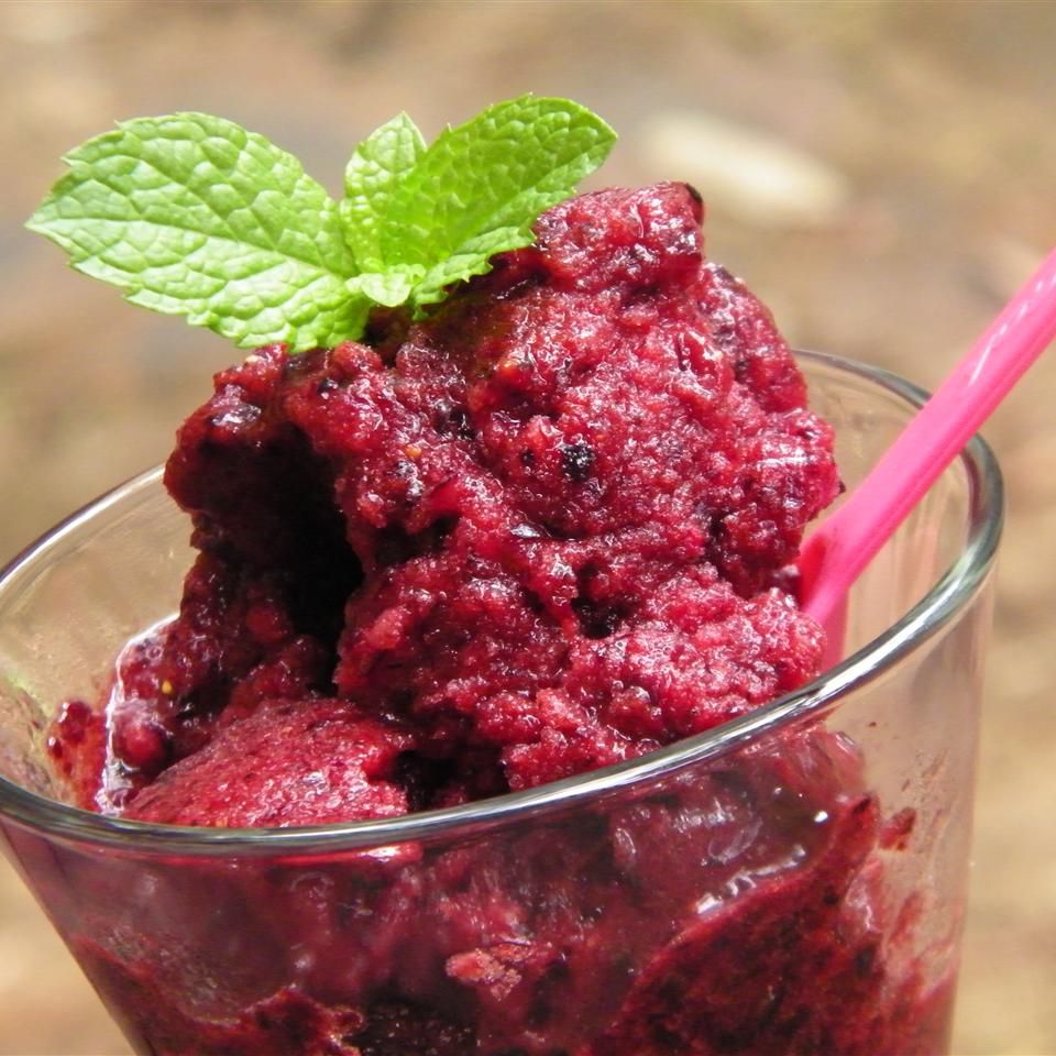 Sour Cherry Sorbet