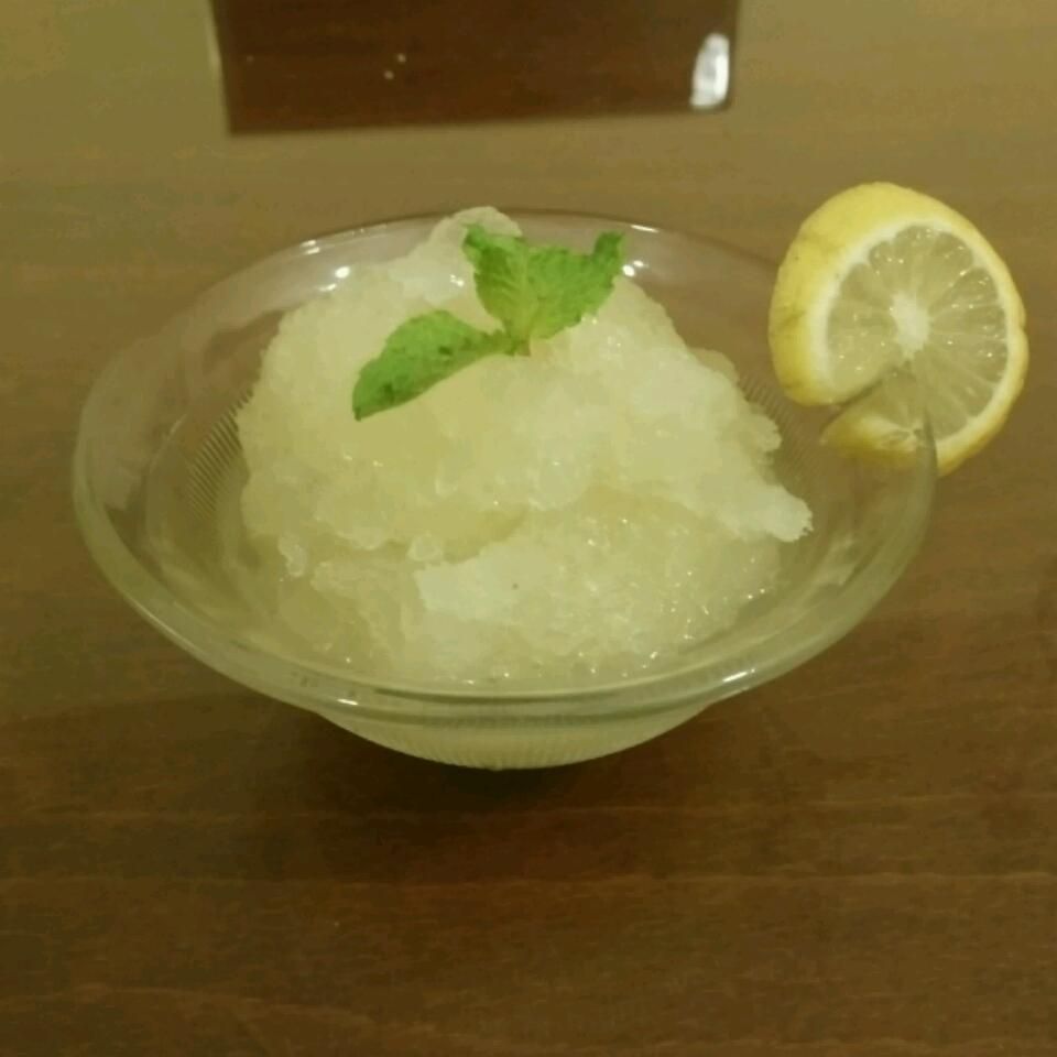 Mojito sorbet