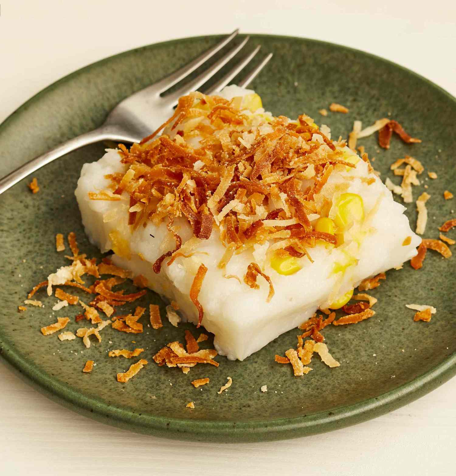 Maja Blanca (bánh pudding dừa)